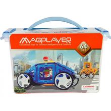 Product image of მაგნიტური კონსტრუქტორის ნაკრები MAGPLAYER MPT-64