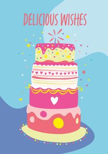 Product image of მისალოცი ბარათი Delicious Wishes