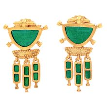 Product image of CHRONOS საყურე მინანქრით