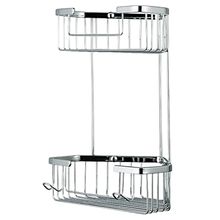 Product image of აბაზანის თარო ორი იარუსით FRAP F351-1 Chrome