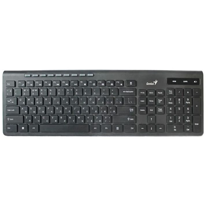 GENIUS SlimStar 7230 უსადენო მემბრანული კლავიატურა