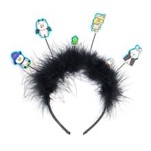 Product image of Miniso MINI FAMILY Halloween Series Fluffy Hair Hoop  თმის აქსესუარი
