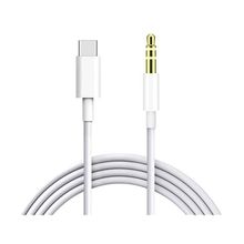 Product image of JH-030 Type-c to AUX 3.5mm გადამყვანი კაბელი თეთრი
