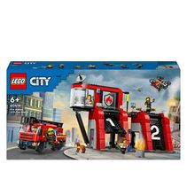 Product image of Lego City Fire Station with Fire Truck კონსტრუქტორი