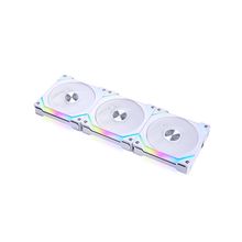 Product image of Lian Li SL120 V2 - 3x120 Fan ARGB White კომპიუტერის ქულერი