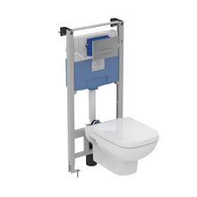 Product image of კომპლექტი ინსტალაცია დასაკიდი უნიტაზით Ideal Standart Tesi white