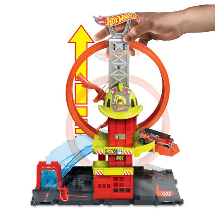 mattel-hot-wheels-city-mega-looping-sakhandzro-sadguri-photo-3