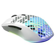 Product image of SteelSeries Aerox 3 WL Snow White უსადენო მაუსი