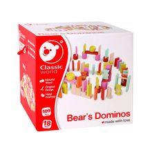Product image of Classic World დომინო დათვის ფორმის ფიგურებით