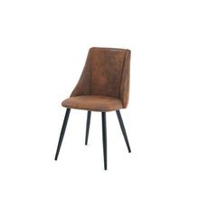 Product image of სკამი ზამშის SMEG SUEDE BROWN ყავისფერი 50.5x54.5x82.5 სმ