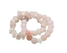 Product image of ნატურალური ქვებით შექმნილი სამაჯური "ვარსკვლავი"