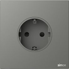 Product image of SIMON-1796 ერთიანი როზეტი დამიწებით M7