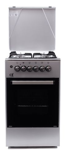 Product image of Gas Cooker/ Oz/ Oz OE 5040 IX / OSE50X50X4 Coocker, 4Gas, Oven-Electric, 50x50x85, Silver, Top metal
