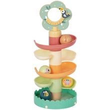 Product image of ბურთის ჩამოსაშვები კოშკი – ხის საგანმანათლებლო სათამაშო