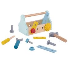 Product image of Tooky Toy ხელსაწყოების ყუთი – ხის საგანმანათლებლო ნაკრები