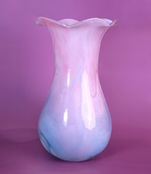 Product image of ლარნაკი - 41X25 სმ შაბიამნისფერი-ვარდისფერი