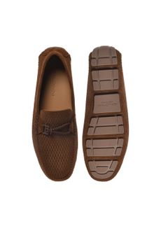 Product image of Baldinini LOAFER PERF.S.SUEDE BROWN ლოფერი