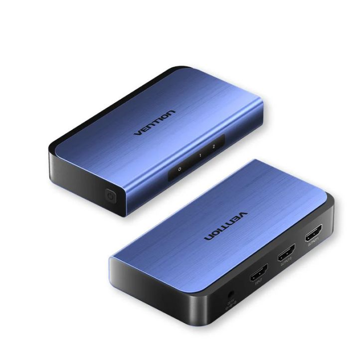 vention-akel0-eu-1-in-2-out-hdmi-splitter-blue-aluminum-alloy-type-eu-standard-4k60hz
