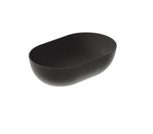 Product image of დასადგამი ხელსაბანი GALASSIA Dream matt black 60x38 სმ