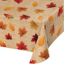 Product image of ვინილის მაგიდის გადასაფარებელი ნეკერჩხლის ფოთლებით