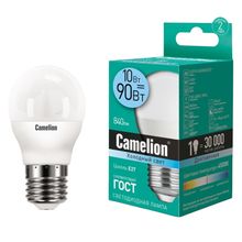 Product image of CAMELION LED10-G45/845/E27 LED ნათურა  