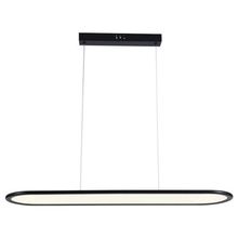 Product image of V-TAC 10046 24W 3000K 3000LM შავი LED ჭაღი