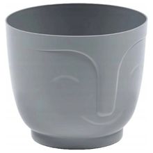 Product image of LAMELA ATENA LA196-27 1.4 ლ ნაცრისფერი ყვავილის ქოთანი