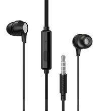 Product image of BOROFONE BM28 Tender sound universal earphones with mic Black
