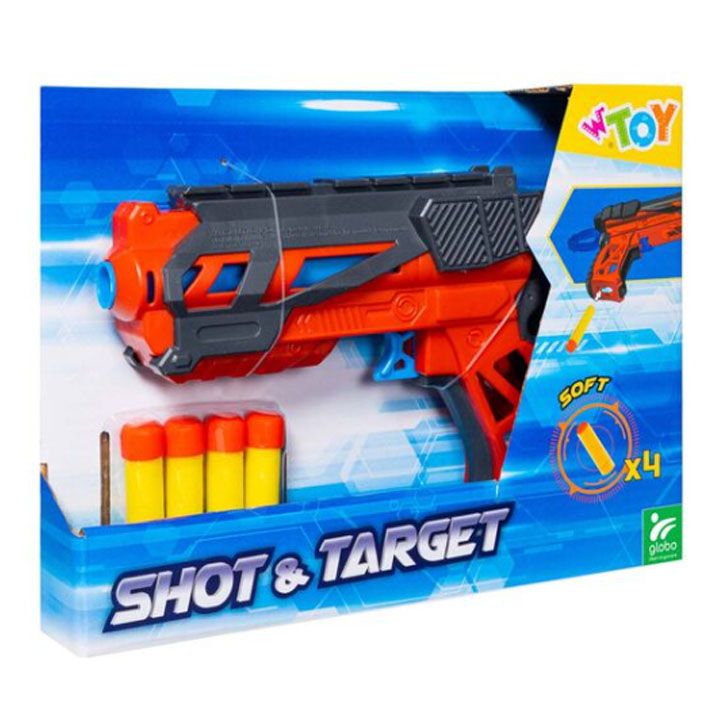 globo-shooting-gun-with-4-soft-bullets-satamasho-pistoleti-rbili-tqviebit-photo-2