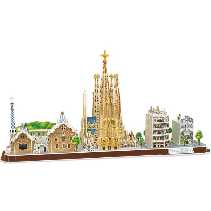 cityline-barcelona-3d-puzzle-photo-2