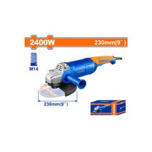 Product image of WADFOW WAG852401 2400W ნახშირიანი სადენიანი კუთხის სახეხი მანქანა