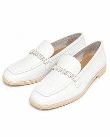 Product image of LOAFER TUMB.LEAT. WHITE ლოფერი 36