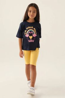 Product image of US POLO ASSN US1841 V1 გოგოს ორეული შორტით