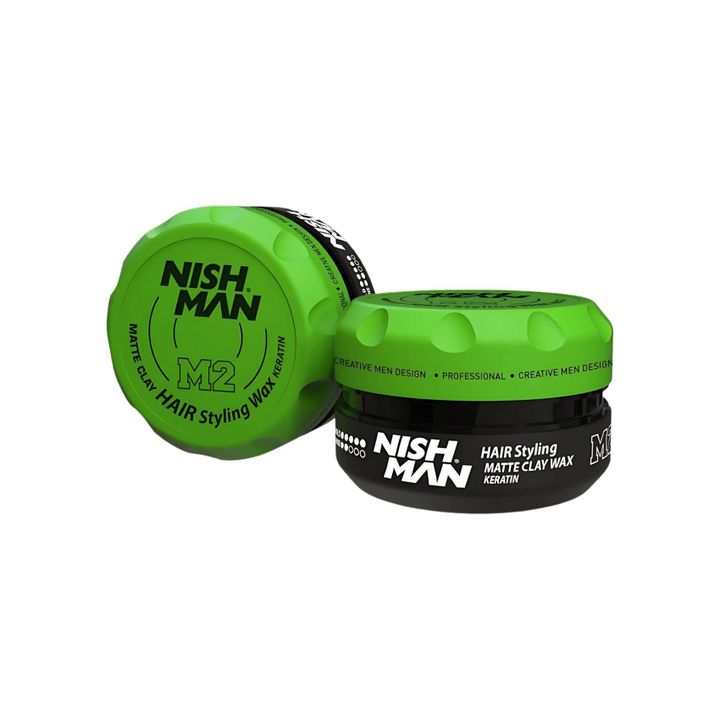 nishman-matte-clay-hair-styling-wax-keratin-m2-tmis-tsvili