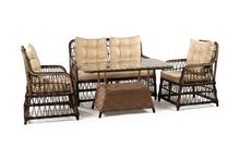 Product image of COMFORT ROOM თურქული 2 ადგილიანი სამეული მაგიდით ყავისფერი