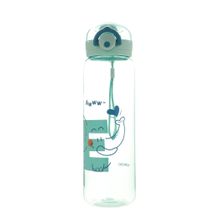 Product image of ბოთლი/Plastic Cool Water Bottle with Handle and One-Touch Flip Top Lid (620mL) (Elephant)
