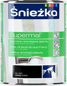 Product image of ემალი ზეთოვან-ფთალური Sniezka Supermal F530 800 მლ პრიალა მუქი ლურჯი