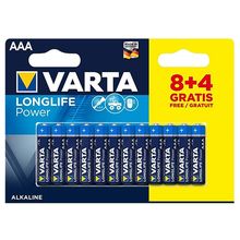 Product image of Varta Longlife Power 8+4 AAA (Double Blister) ელემენტი