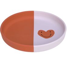 Product image of LASSIG Silicone Plate Happy Rascals Heart ბავშვის თეფში
