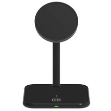 Product image of PW3R 2-in-1 Wireless Desktop Charger უსადენო დამტენი