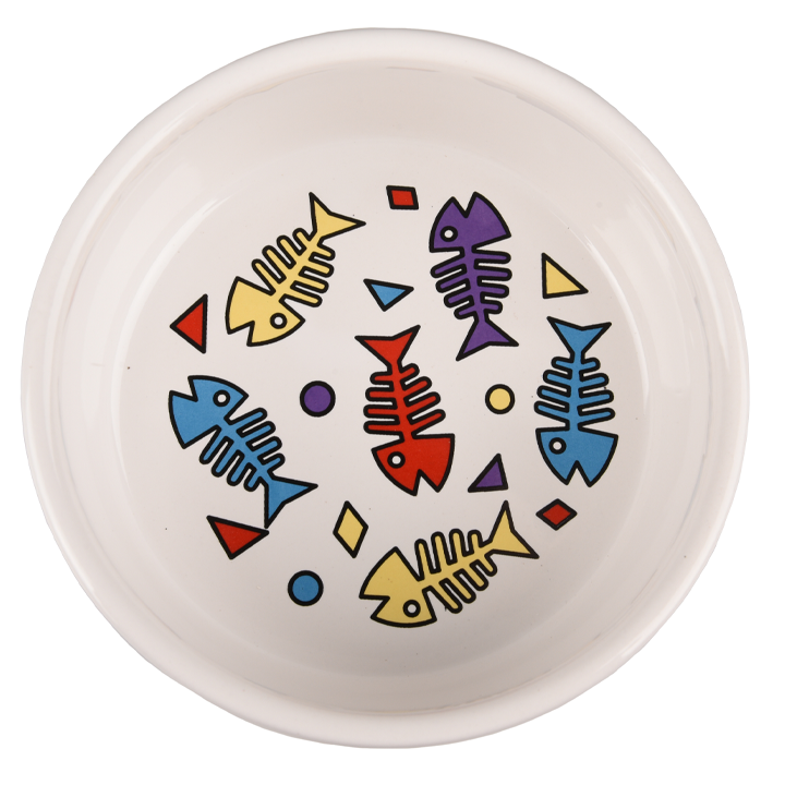 flamingo-feeding-bowl-cat-fisk-ceramic-round-white-katis-sachmlis-tasi-photo-2