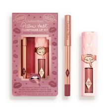 Product image of CHARLOTTE TILBURY Pillow Talk plumping lip kit PILLOW TALK MEDIUM სასაჩუქრე ნაკრები სამგზავრო ზომის ტუჩსაცხით და ფანქრით