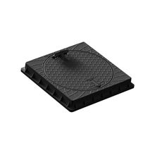 Product image of ლიუკი მრგვალი საკეტით და სადგამით Torun Plastik YK-1002-S 400 მმ