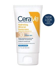 Product image of Cerave | Hydrating Mineral Sunscreen SPF 30 Face Sheer Tint - შეფერილი მინერალური მზის დამცავი