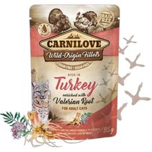 Product image of Carnilove 85 გრ კატის პაუჩი ინდაურით