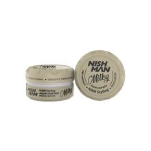 Product image of Nishman Hair Styling Aqua Wax Milky 150მლ თმის ცვილი კრემისებური სტრუქტურის