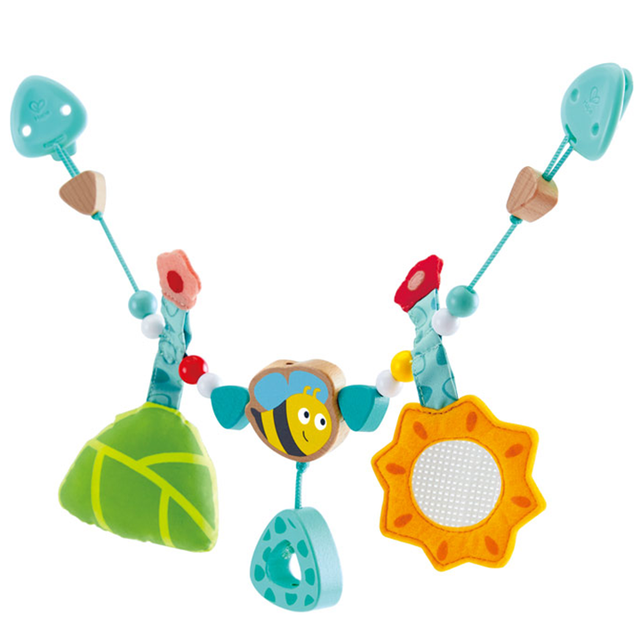 hape-satamashoebis-rkali-bumblebee-pram-chain