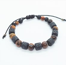 Product image of PIETRA ვეფხვის თვალი და ლავის ქვის სამაჯური