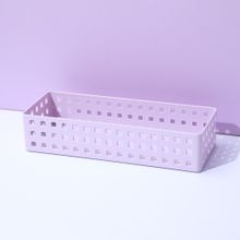 Product image of სათავსო ყუთი/Purple Series Long Stackable Storage Box (M)