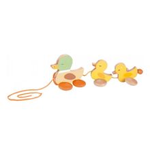Product image of Classic World  ხის სათამაშო იხვები თოკით